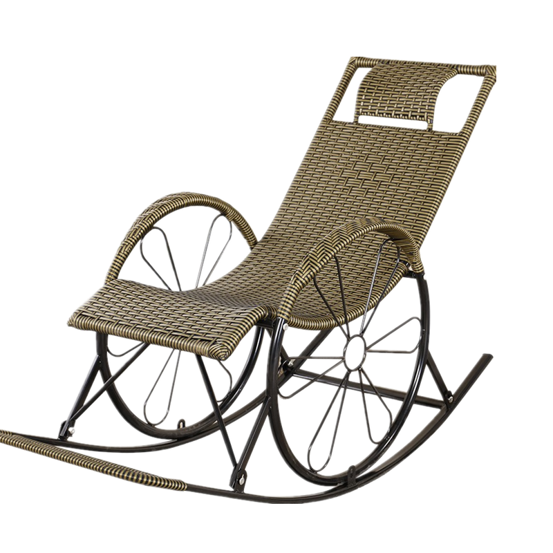 曙亮 -躺椅午休 藤椅 阳台休闲午睡 办公室小户型客厅卧室 竹椅 摇椅老人