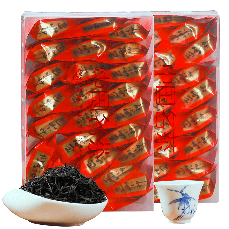 正山小种 红茶茶叶桂圆香正山小种500g罐装礼盒装 简装小袋500g