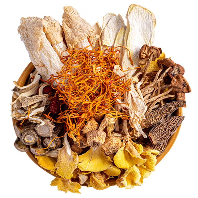 禾澹100g*5包七彩菌汤包松茸菌鸡枞羊肚菌云南特产煲汤食材菌菇汤料包