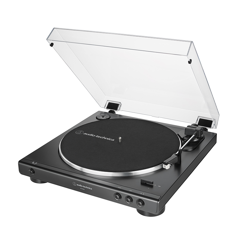 铁三角（Audio-technica） LP60X 自动皮带传动唱盘 黑胶唱机唱片机复古唱片机留声机 搭配S880