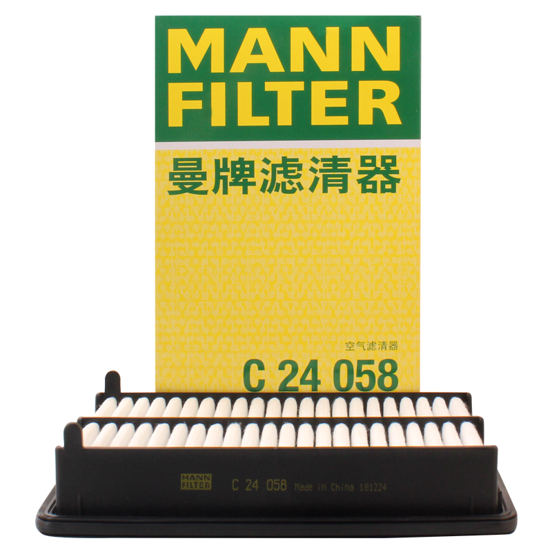 曼牌(MANNFILTER)空气滤清器价格走势及推荐购买-C24058
