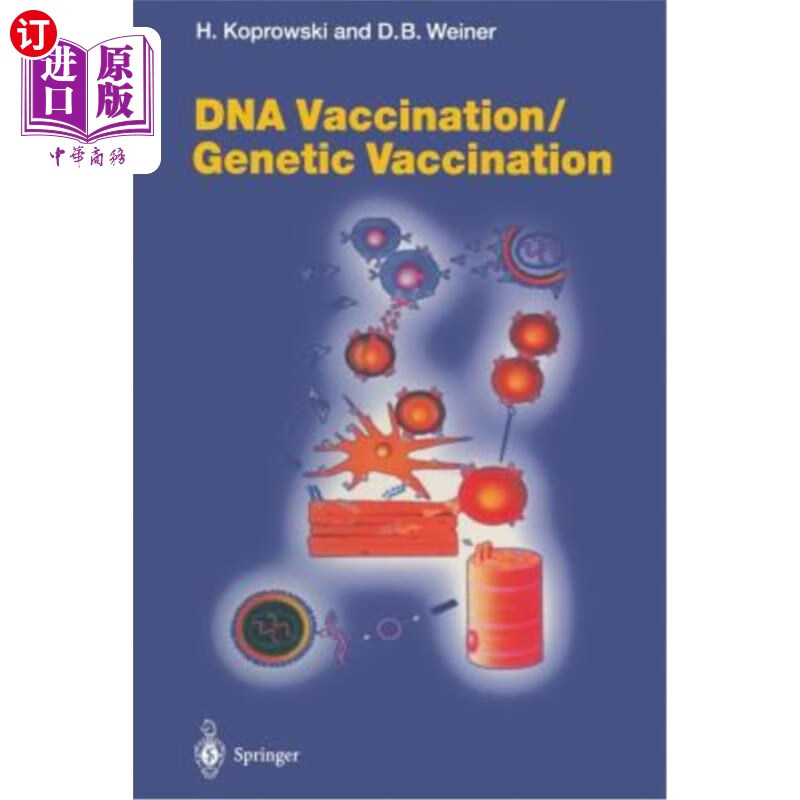 海外直订医药图书dna vaccination/genetic vaccination dna疫苗/基因