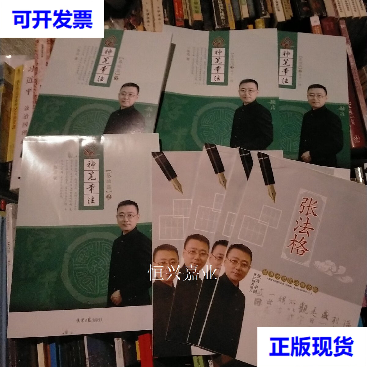 【二手9成新】神笔章法(基础篇) 张法著 北京日報出版社