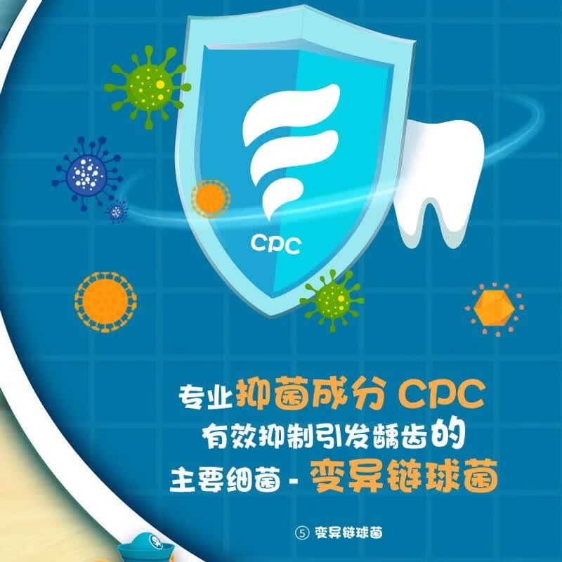 高露洁儿童漱口水250ml 6到12岁缤纷鲜果味无酒精清新便携组合 【90%选择】儿童漱口水250ml*3