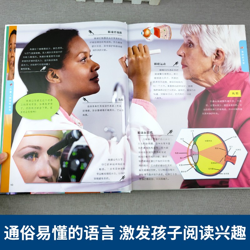 儿童百科全书（全4册）地球大百科+海洋百科全书+人体百科全书+交通工具百科全书详情图