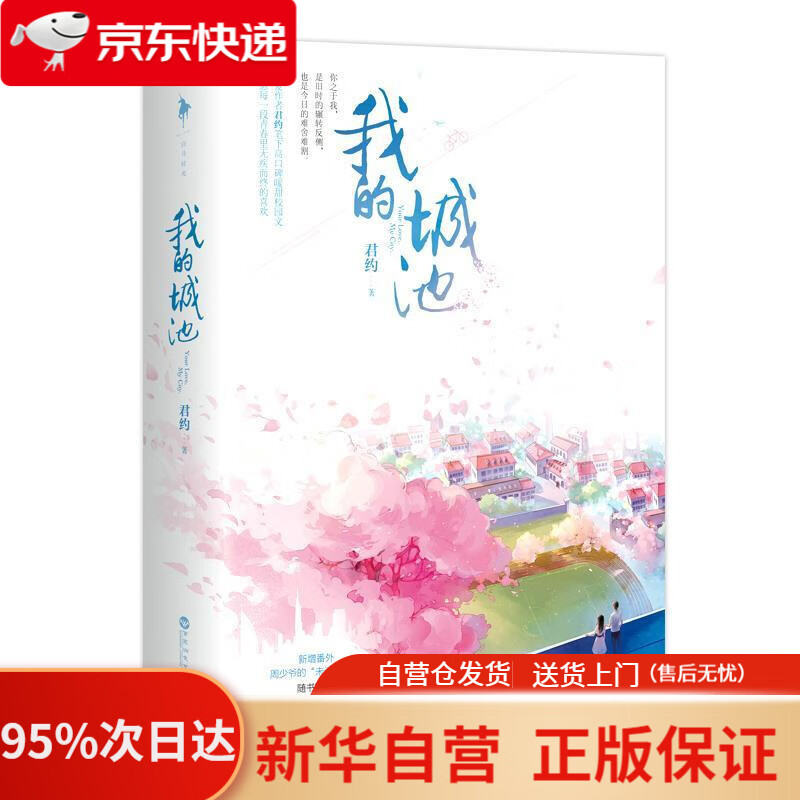 【新华书店正版】我的城池 君约,白马时光出品 百花洲文艺出版社