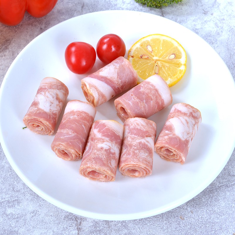 金锣猪肉培根三明治手抓饼培根肉片披萨烧烤早餐烧烤食材 500g*2袋精制培根（实惠猪肉款）