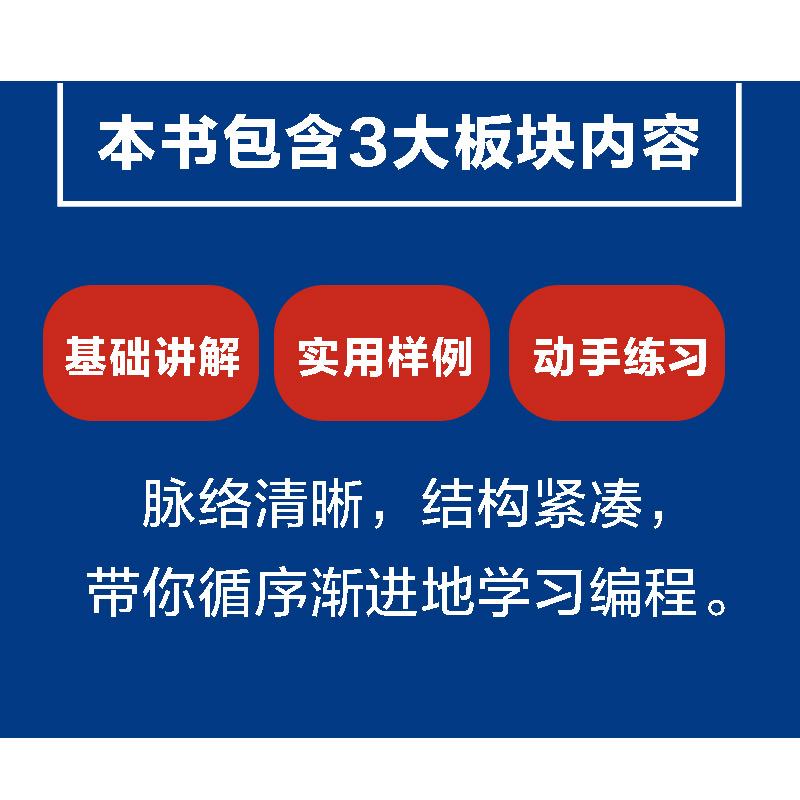从零起步学编程 Python篇+Java篇+C#篇+CSS篇 套装全4册