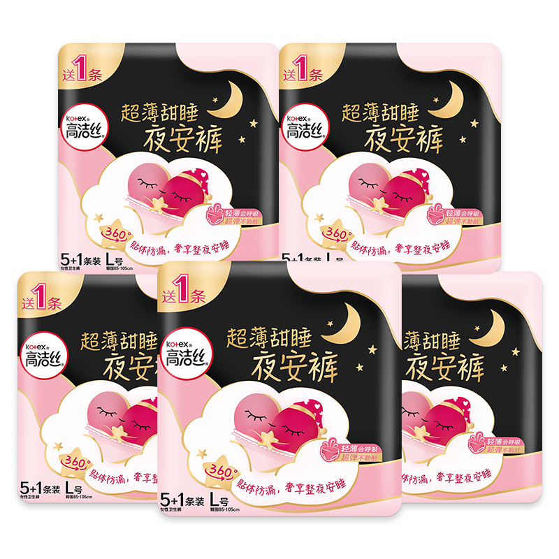 ���ڲ������߽�˿��Kotex������������ҹ���������©��������С�㰲˯�㰲�Ŀ㾭����˿�� L 30�� 100-140�� ���Ƽ����أ�