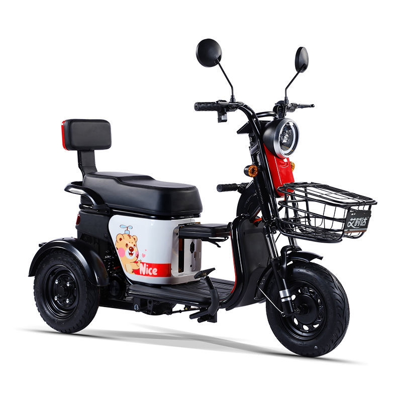 中老年代步电动车老头乐三轮新款女性接送孩子女性迷你老人家用休闲