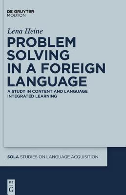 预订 problem solving in a foreign language