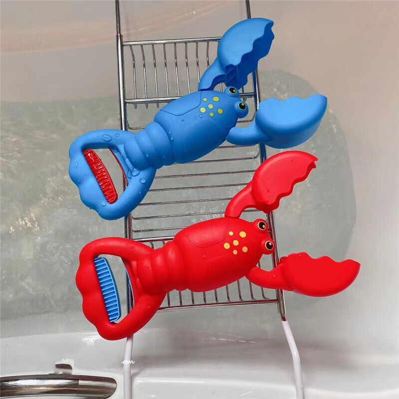夹沙夹雪抖音儿童戏水龙虾钳机械手臂玩具 大号龙虾夹子(2色随机一个)