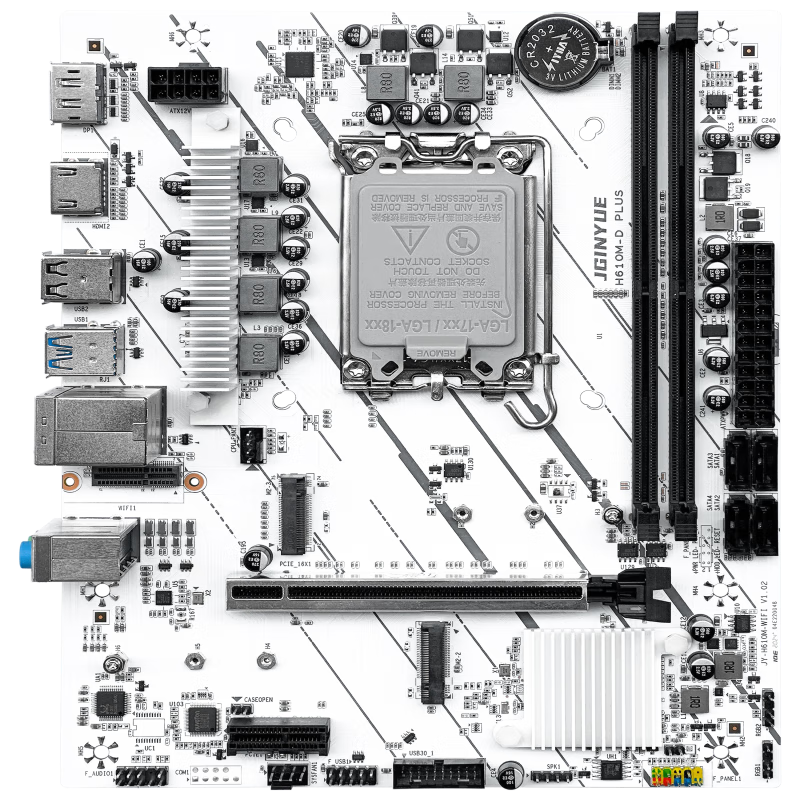 ����H610M/H810M����CPU��װ̨ʽ������ϷARGB/WIFI����CPU ���I3 12100F/12400F/13400F/13100F��U ����H610M-D PLUS����319Ԫ(����ȯ)