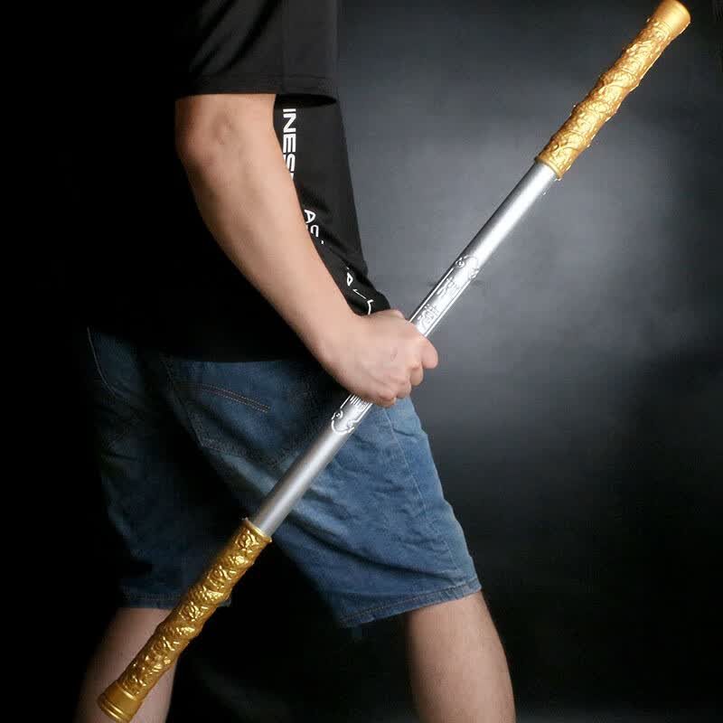 鸣人动漫如意金箍棒模型孙悟空齐天大圣实心一米pu软橡胶模型摆件