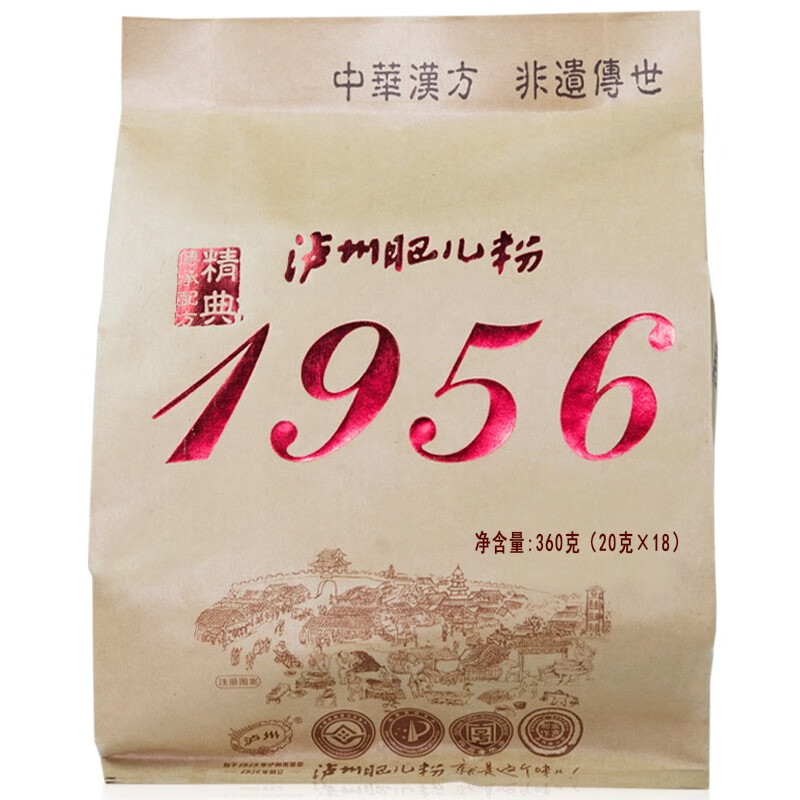 泸州肥儿粉米粉高铁手工原味宝宝米粉米糊1956 经典配方（18袋*20克）使用感如何?