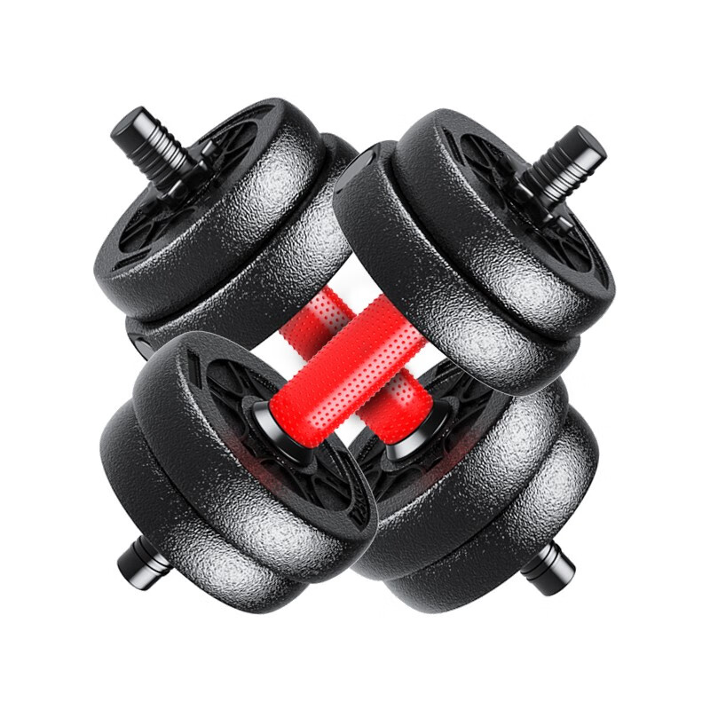 卢米欧(lumiou)多德士20kg30公斤环保哑铃男士健身器材家用亚玲锻炼可