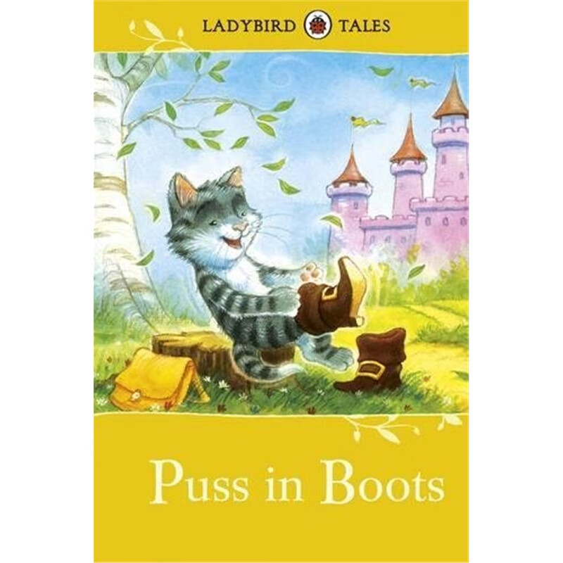 英文原版 穿靴子的猫 睡前绘本 Ladybird Puss in Boots 精装小开本