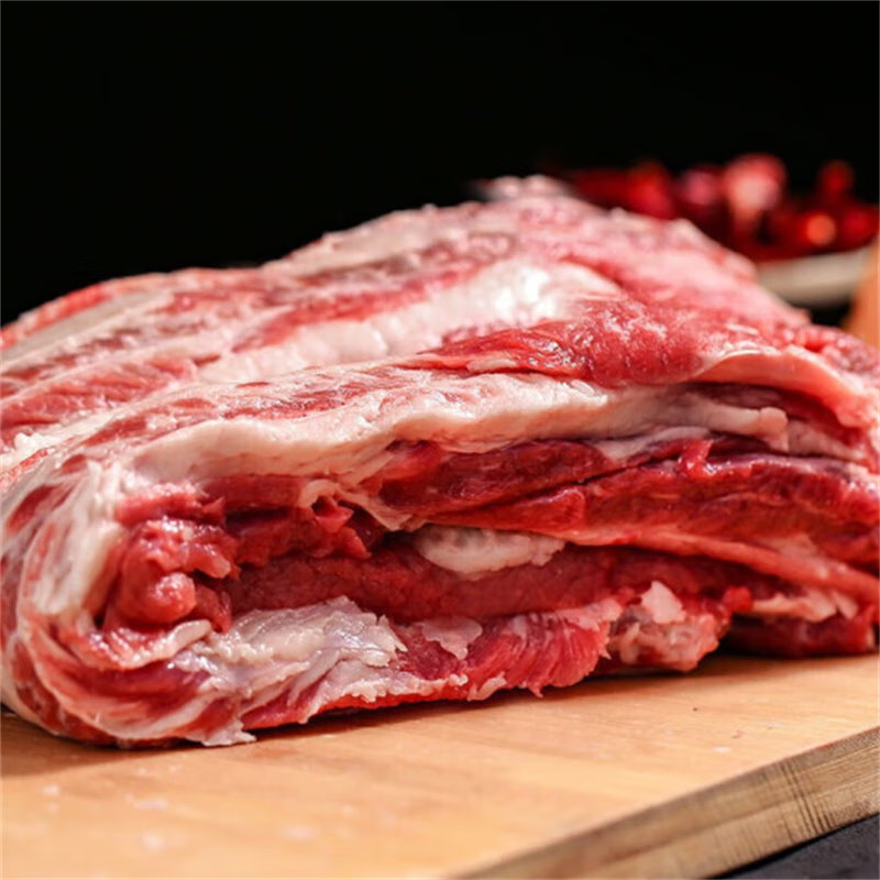 前岔新鲜牛腩肉生鲜牛肉黄牛肉整切牛腩块 牛腩 2斤