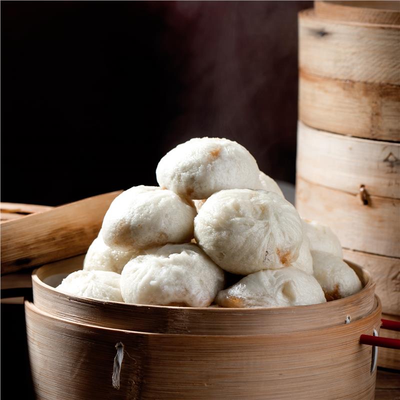 雷禾泽50只老面嵊州小笼包鲜肉包子早餐半成品速冻蒸煮速食食品 【50