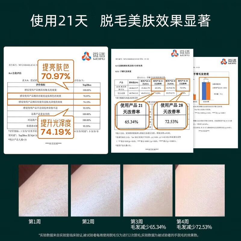 RIX 脱毛仪冰点蓝宝石激光脱毛 脸部唇部腋下腿毛汗毛私密处剃毛仪器 新升级唇部护理头琉光白(医用级冰感无痛+美白嫩肤)