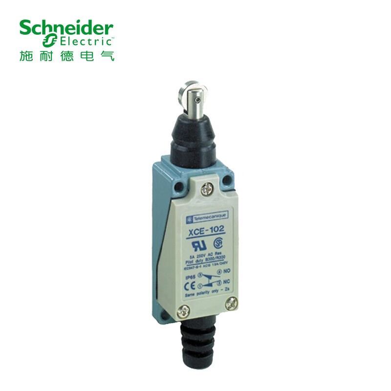 施耐德电气传感器 osisense xc 优化型(xce型) 钢滚轮直动式左右触发