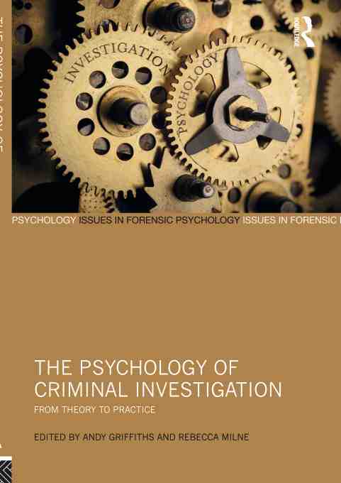 预售 按需印刷 the psychology of criminal investigation