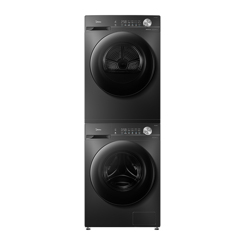 PLUS会员、首购礼金：美的 MG120V36T+VH36T 洗烘套装12kg