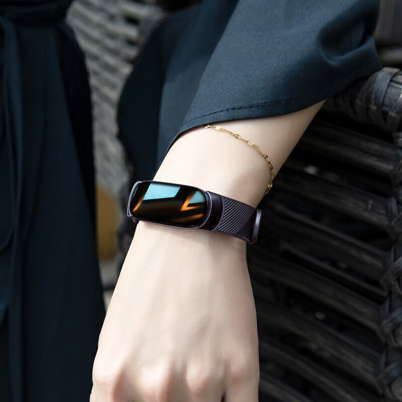 札卡诗智能运动手环女计步器多功能防水电子表时尚女表男情侣款血压心率睡眠健康监测适用于华苹为果 qw16炫酷黑【多运动模式 遥控拍照 生活防水】