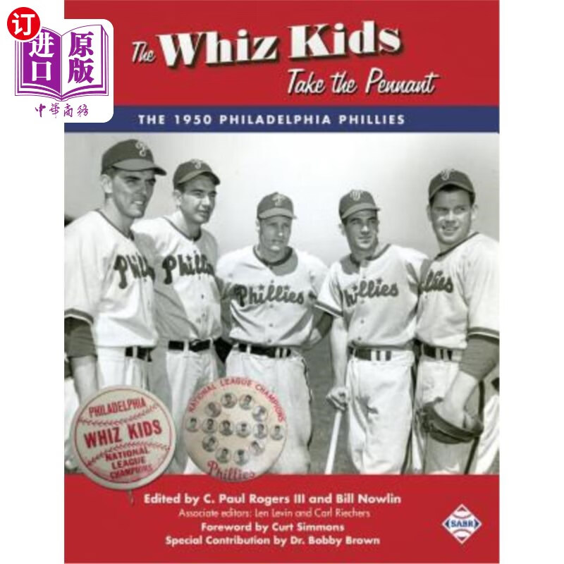 海外直订the whiz kids take the pennant: the 1950 philadelphia