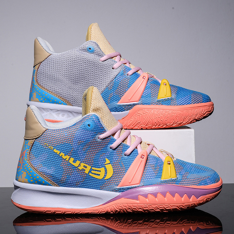 谷欧巴欧文8代篮球鞋大童实战气垫运动球鞋7莆田限量版青少年学生八