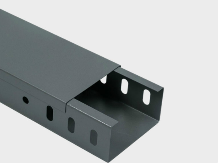 樱姬热镀锌电缆桥架梯式槽式托盘式明装弱电喷塑火金属走线槽100*50