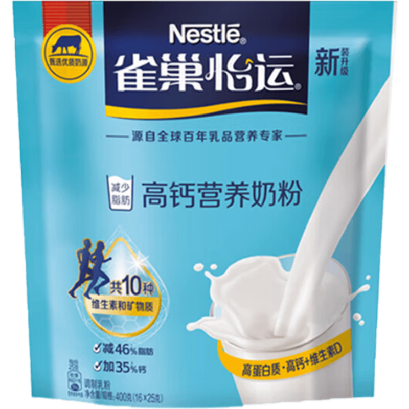 �ٽ��ۡ�PLUS��Ա��ȸ��(Nestle) ���˸߸�Ӫ���̷� ��װ400g ������װ �߸� �����̷�