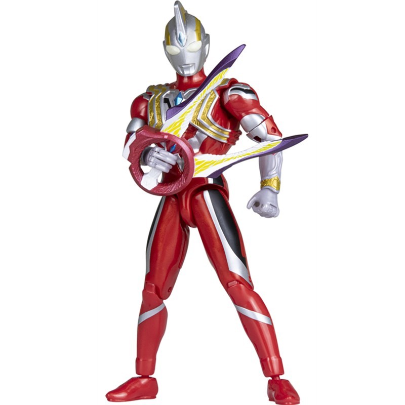 万代(bandai) 超可动 奥特曼2 手办模型玩具 15cm 超可动 特利迦力量