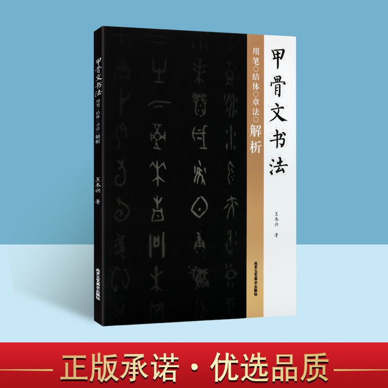 甲骨文书法用笔结体章法解析 王本兴 甲骨文教学类书籍 甲骨文入门