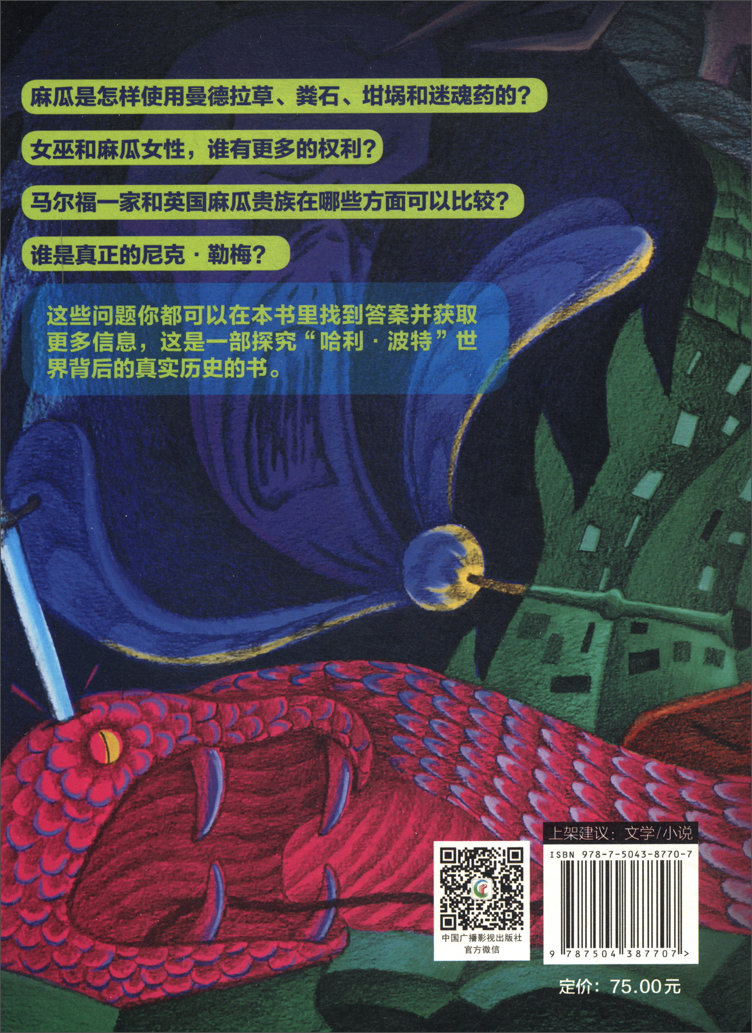 追溯哈利·波特详情图
