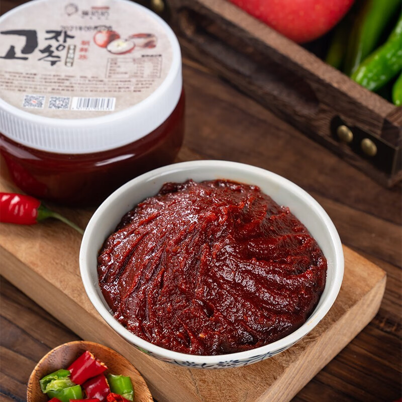 崔奶奶延边特产朝鲜族自制包饭酱韩式烤肉蘸料拌饭酱生菜酱烧烤蘸调味