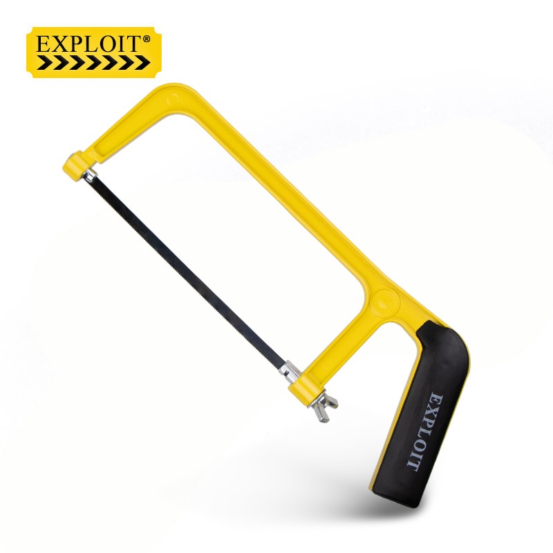 开拓(exploit) 6寸迷你铝合金锯子 手工锯架 小钢锯木工锯 442303