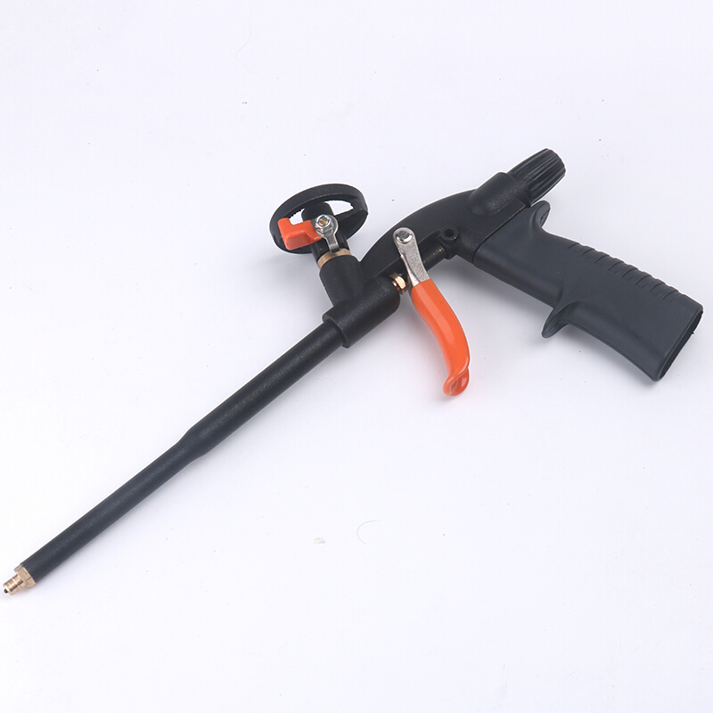 蒙尚鸿全金属聚氨酯泡沫填缝剂胶枪发泡剂清洗剂胶枪泡沫胶枪免清洗