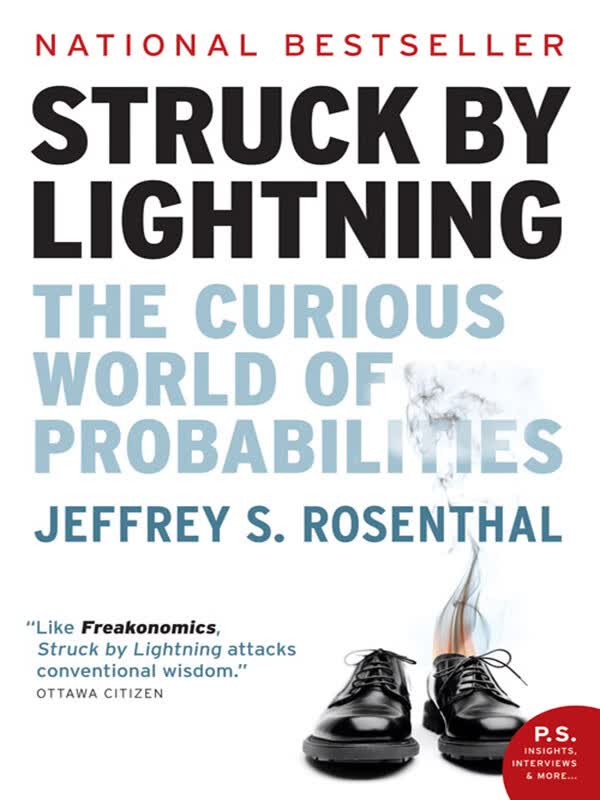 struck by lightning