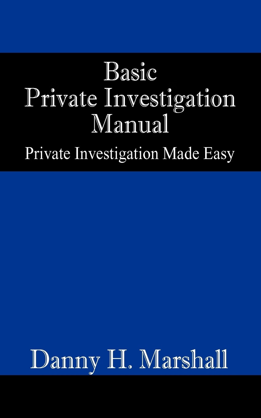 预售 按需印刷 basic private investigation manual
