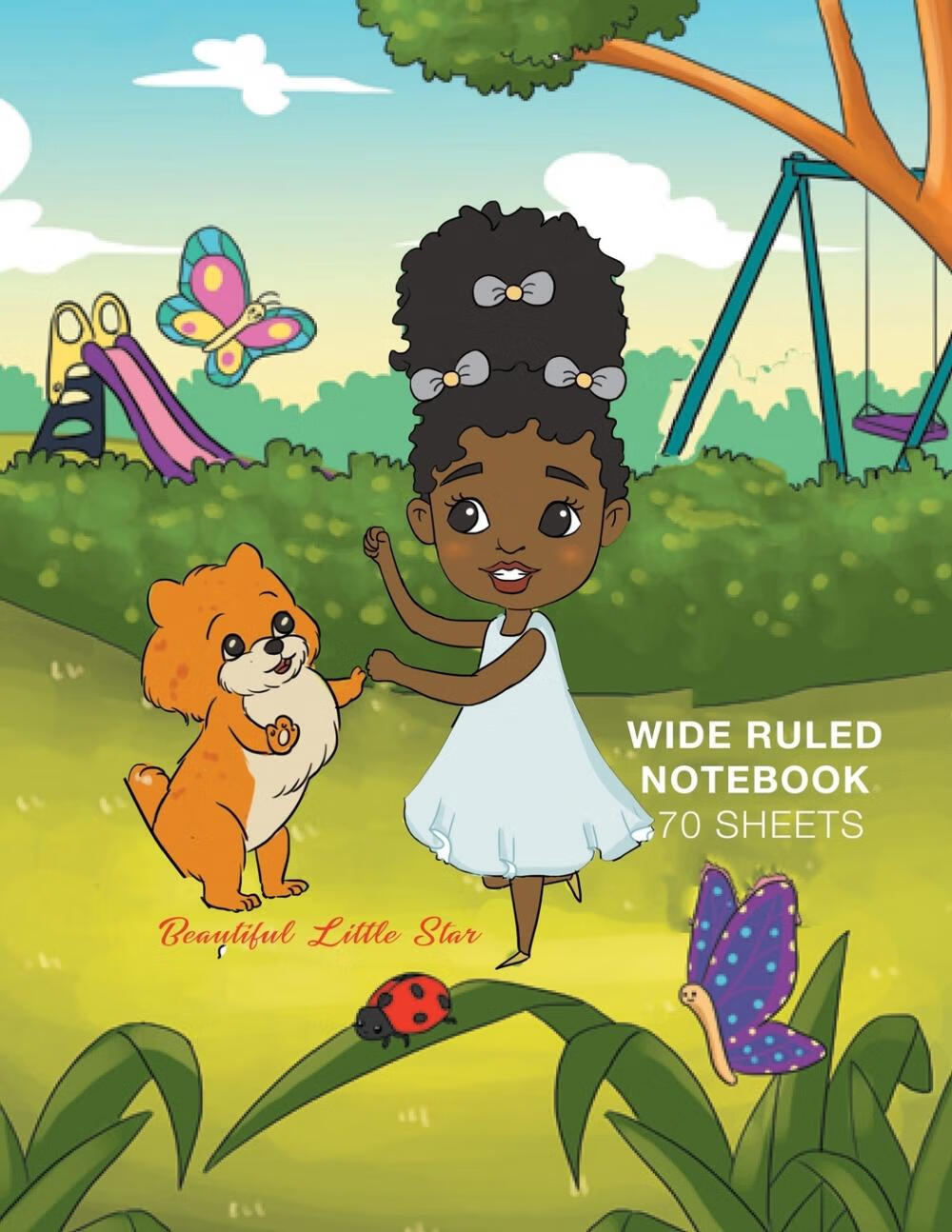 【预售 按需印刷】beautiful little star ruled notebook