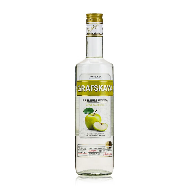 格拉夫红牌洋酒grafskaya 伏特加 拉脱维亚原装进口基酒调酒 格拉夫