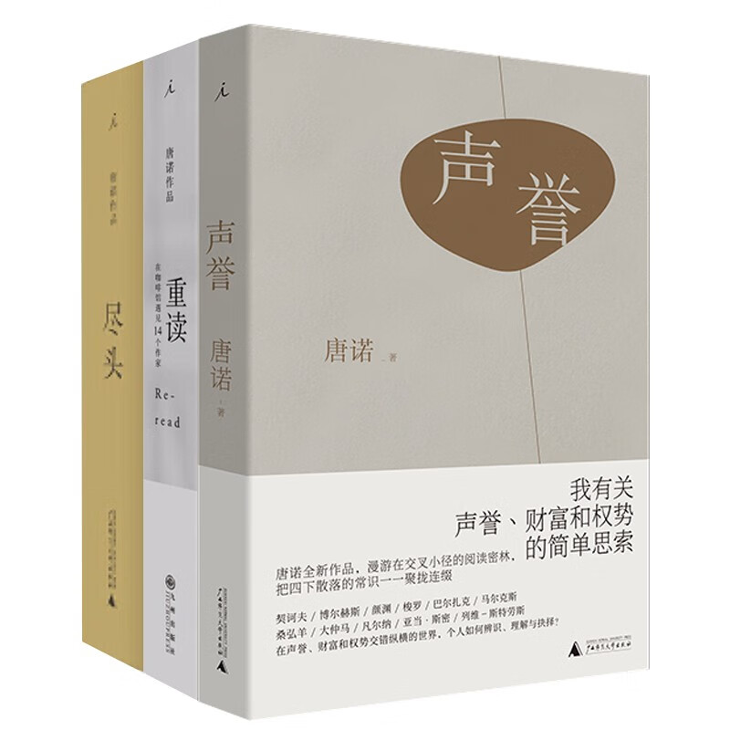 唐诺作品(3册)声誉 重读:在咖啡馆遇见14个作家 尽头