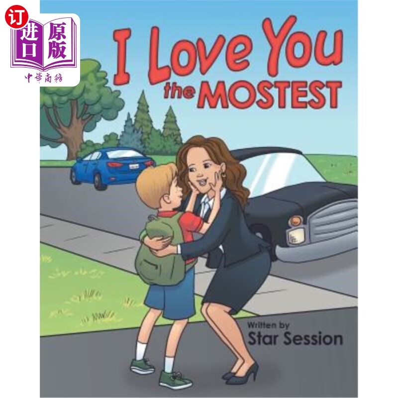 海外直订i love you the mostest 我最爱你