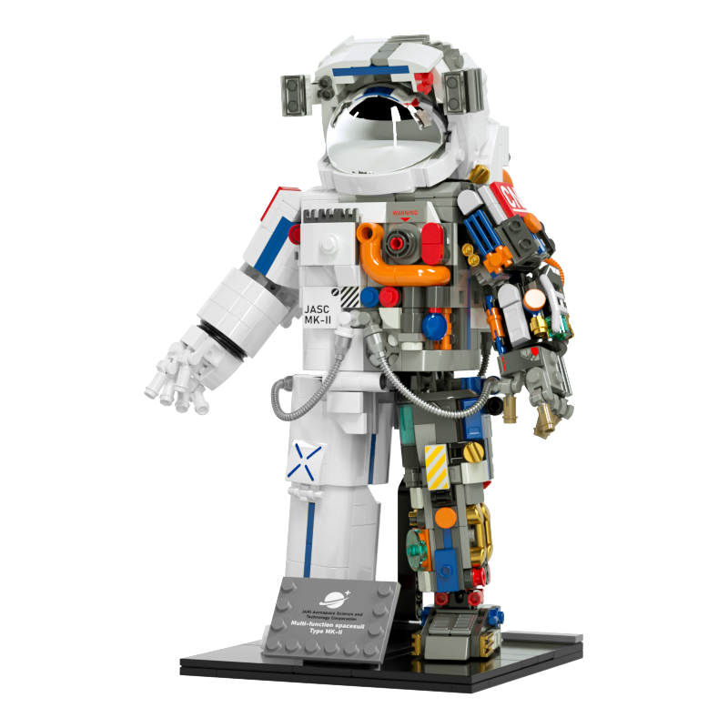 佳奇科技（	JAKI）积木拼装破晓航天宇航员模型儿童玩具成人男女孩生日元旦新年礼物 135元