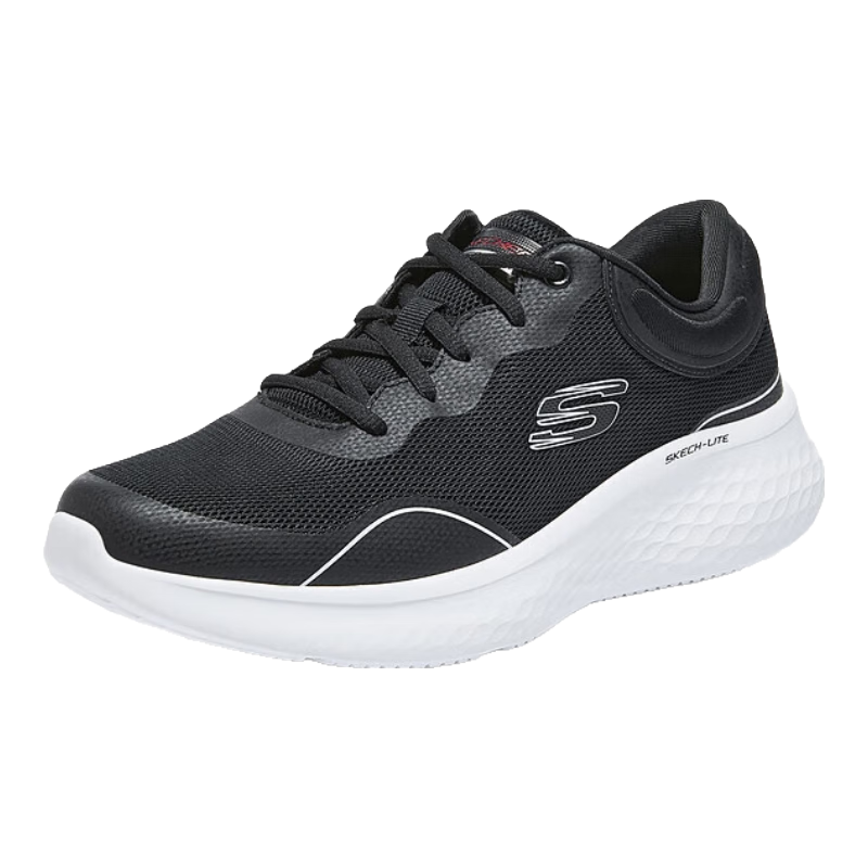 斯凯奇（Skechers）男鞋秋季厚底运动跑步鞋软底轻便休闲健步鞋232774