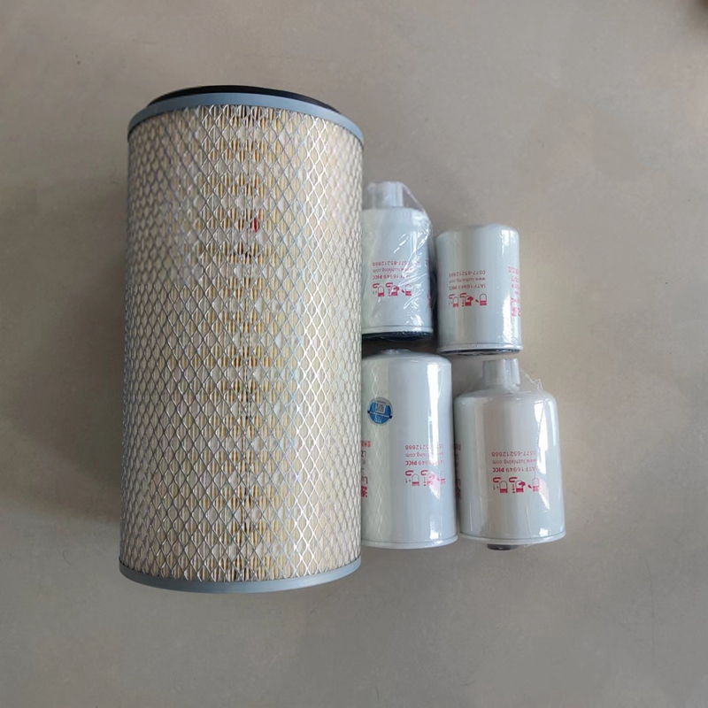 权优 东风eq1118ga滤芯五滤套装五件套(机油,空气,柴油,油水