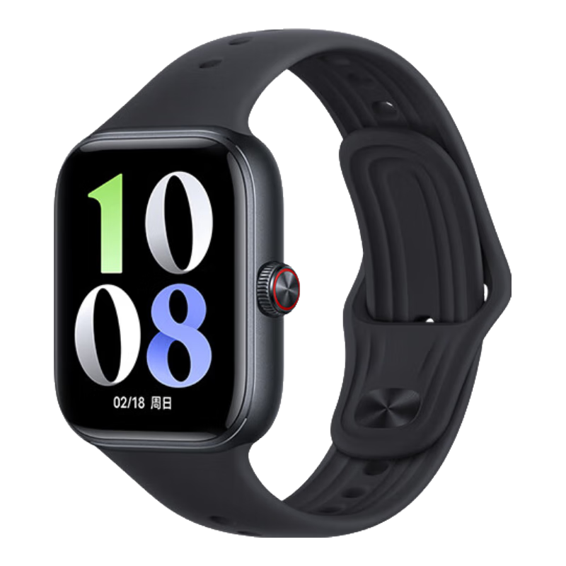 再降价、PLUS会员：vivo WATCH GT 蓝牙版 夏夜黑软胶智能手表 蓝河操作系统AI体验超长续航 健康监测