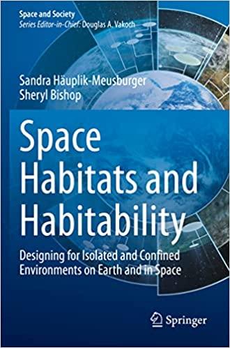 预订space habitats and habitability: designing for i