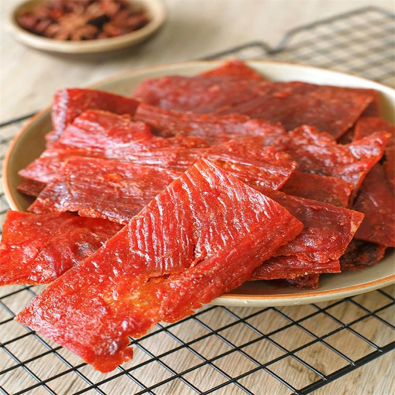 禾澹猪肉脯零食散装肉铺猪肉靖江特产网红办公室休闲小吃